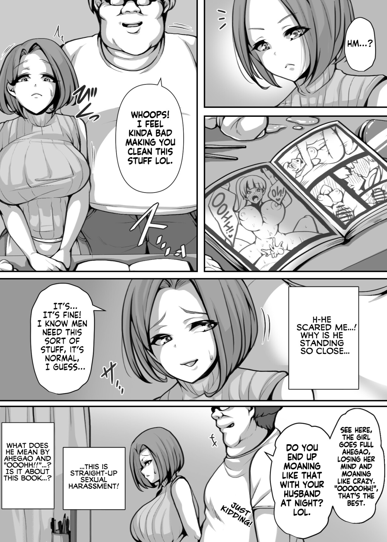 Hentai Manga Comic-The Married Woman Who Denied Her Crazy Moans Was Defeated-Read-11